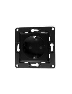 Acheter SHELLY SH-WALL-SOCKET-B Shelly Wall Socket EU Noir - Surveillance précise de la consommation électrique locale - Prend e
