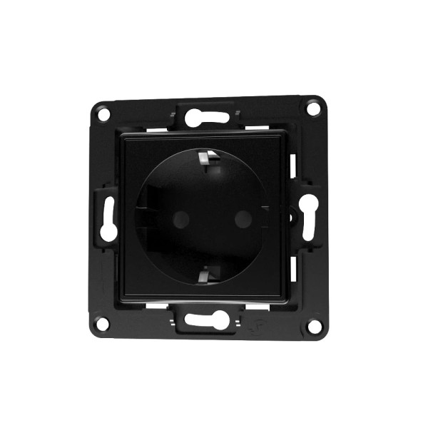 Comprar SHELLY SH-WALL-SOCKET-B Shelly Wall Socket EU Negro - Monitoreo preciso del consumo eléctrico local - Soporta cargas de 