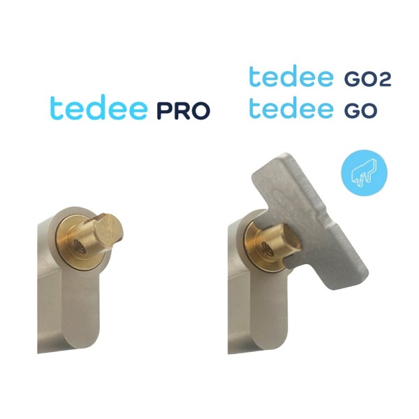 Acquista TEDEE TEDEE-CYLINDER-MODULAR-EXXO Cilindro regolabile ad alta sicurezza con doppia frizione - Anti-bumping, grimaldello