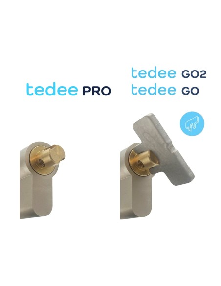 Comprar TEDEE TEDEE-CYLINDER-MODULAR-EXXO Cilindro regulable alta seguridad doble embrague - Anti-bumping, ganzúa, taladro y rot