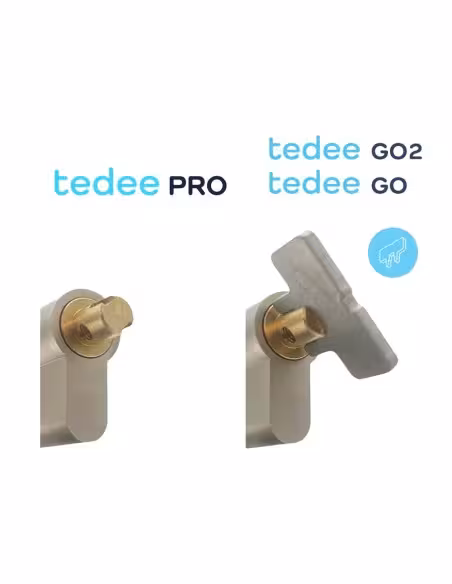 Comprar TEDEE TEDEE-CYLINDER-MODULAR-EXXO Cilindro regulable alta seguridad doble embrague - Anti-bumping, ganzúa, taladro y rot