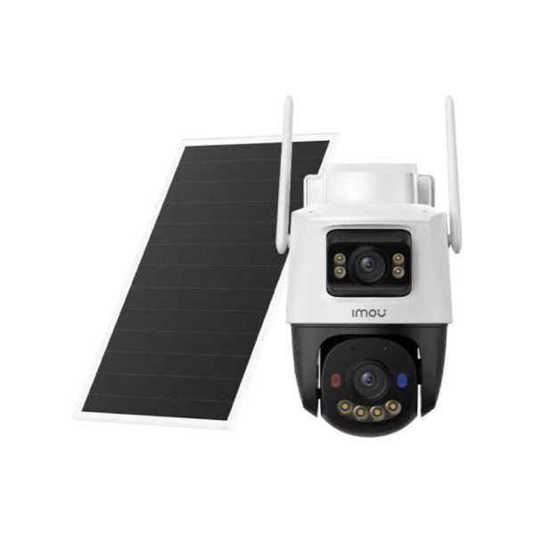 Acquistare IMOU IMOU-0041 Dome PTZ IP Imou AOV Dual da 5MP+5MP con Wi-Fi 2,4 GHz, 4G e pannello solare