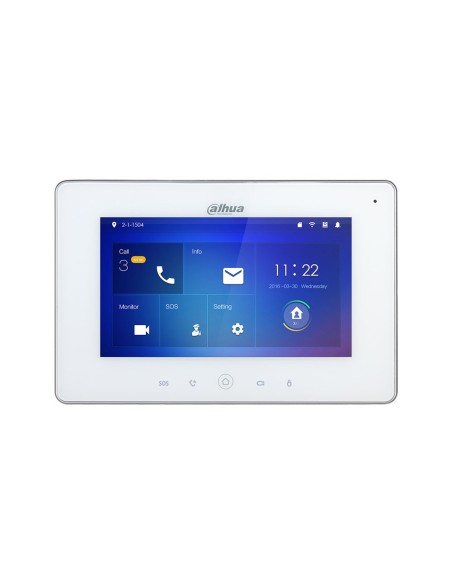 Comprar DAHUA DAHUA-5233 Monitor interior IP Dahua Pro con Wi-Fi y pantalla táctil TFT de 7 pulgadas