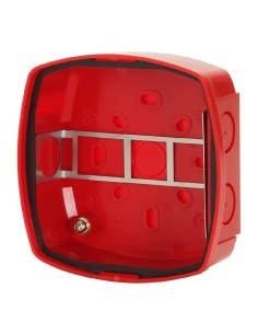 Comprar ESSER 806202 Base de montaje para dispositivos IQ8Alarm Plus IP65. Color Rojo
