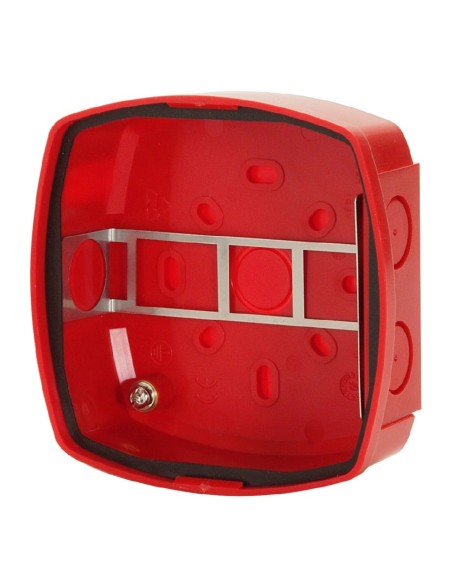 Comprar ESSER 806202 Base de montaje para dispositivos IQ8Alarm Plus IP65. Color Rojo