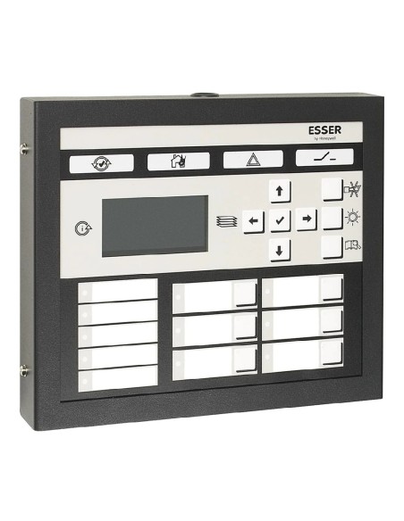 Comprar ESSER FX808464 Panel repetidor para central FlexES. Display alfanumérico LCD de 6 x 20 caracteres. Teclas de x