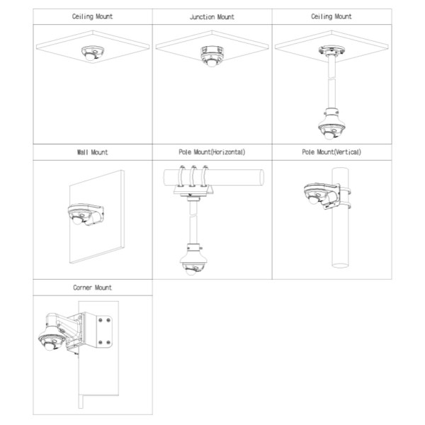 Comprar DAHUA IPC-HDBW3649F-AS-IL-0280B Domo IP H265 6M WDR Iluminación Dual LED30m/IR30m 2.8mm IK10 IP67 PoE MIC AUDIO E/S AI