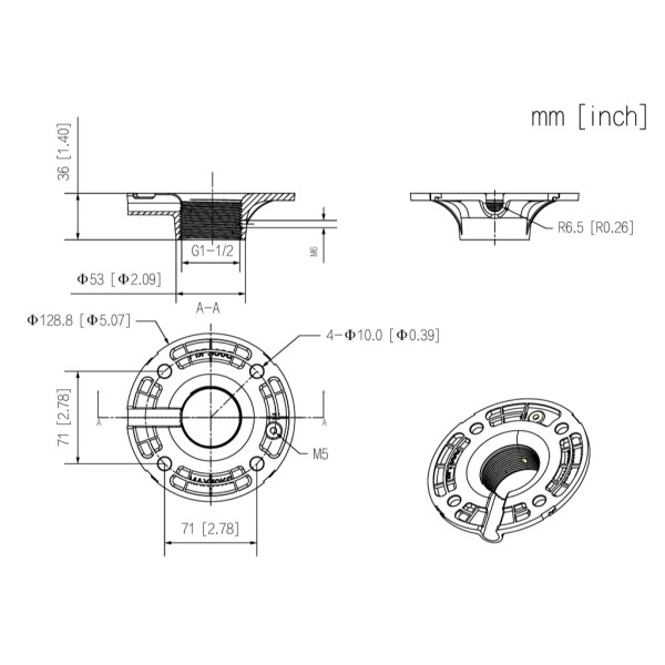 Comprar DAHUA PFB301C-V2 Soporte para montaje en techo para PFAx