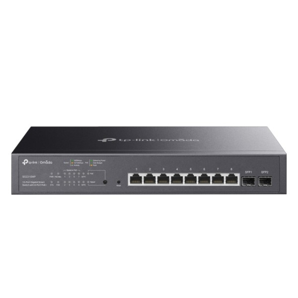 Acheter le switch TP-LINK SG2210MP Omada Smart Gigabit à 10 ports, avec 8 ports PoE+