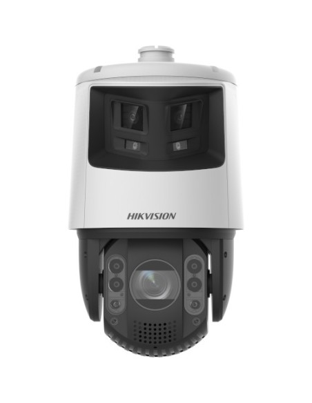 Acheter HIKVISION SOLUTIONS DS-2SE7C425MWG-EB-26 HIKSOL. Dôme PTZ IP 4 Mpx + panoramique 6 Mpx zoom x25 IR 200 m + lumière blanc