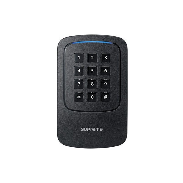 Comprar SUPREMA XP2-GKDPB-AIR SUPREMA. Lector estrecho para exterior con RFID dual teclado y móvil. Compatible solo con BioStar 