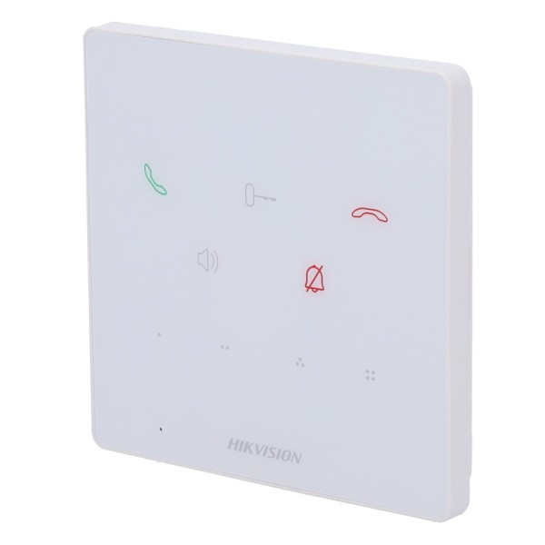 Comprar HIKVISION DS-KH7000EY-E2/WHITE Telefonillo para videoportero - Sin pantalla - Audio bidireccional - 2 hilos HD - Montaje