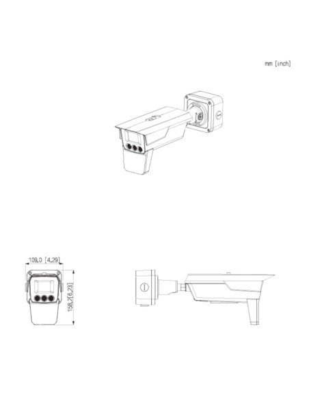 Comprar DAHUA ITC431-KW4F Tubular IP ANPR H265 4MP 3IR850nm 8-32VFM IP68 IK10 PoE E/S AI con Radar de velocidad