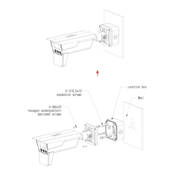 Comprar DAHUA ITC431-KW4F Tubular IP ANPR H265 4MP 3IR850nm 8-32VFM IP68 IK10 PoE E/S AI con Radar de velocidad