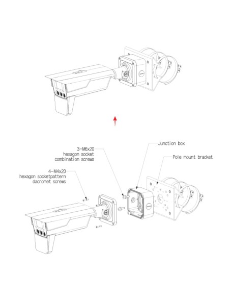 Comprar DAHUA ITC431-KW4F Tubular IP ANPR H265 4MP 3IR850nm 8-32VFM IP68 IK10 PoE E/S AI con Radar de velocidad