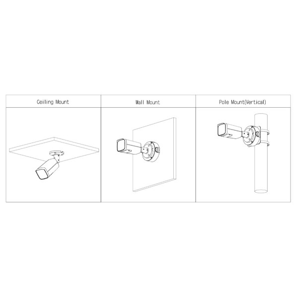 Comprar DAHUA IPC-HFW5459T-ASE-IL-0280B Tubular IP 4M H265 FULL COLOR WDR140dB Iluminación Dual LED60m/IR80m 2.8mm IP67 IK10 ePo