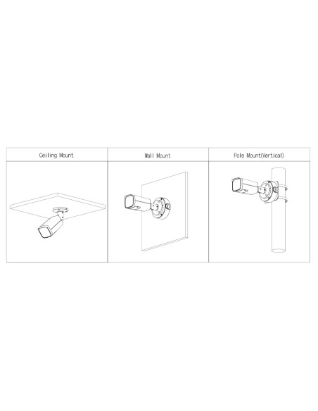 Acheter DAHUA IPC-HFW5459T-ASE-IL-0280B Caméra tubulaire IP 4M H265 FULL COLOR WDR 140 dB Éclairage double LED 60 m / IR 80 m 2.
