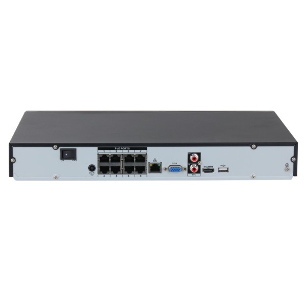 Comprar DAHUA NVR2208-8P-4KS3 NVR 8ch 144Mbps H265 4K HDMI 8PoE 2HDD