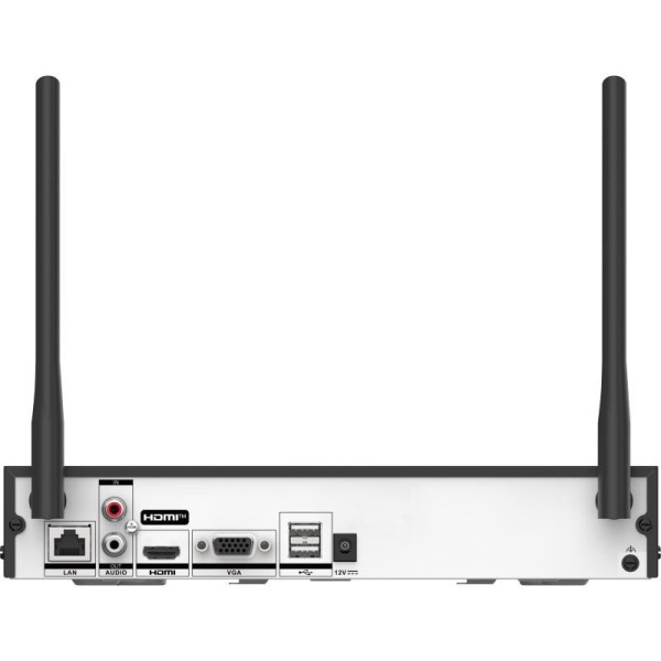 Acheter HIKVISION PRO HIK-PRO-956 Enregistreur NVR IP Wifi 4CH 8MP 1HDD HDMI/VGA simultanés Antenne double 2,4 GHz 1U