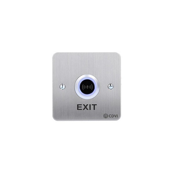 Kaufen CDVI RTE-IRF CDVI. Infrarot-Ausgangstaster aus Edelstahl, Unterputzmontage 85x85x6 mm. Sensor 3–15 cm, zweifarbige LED