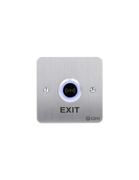 Kaufen CDVI RTE-IRF CDVI. Infrarot-Ausgangstaster aus Edelstahl, Unterputzmontage 85x85x6 mm. Sensor 3–15 cm, zweifarbige LED