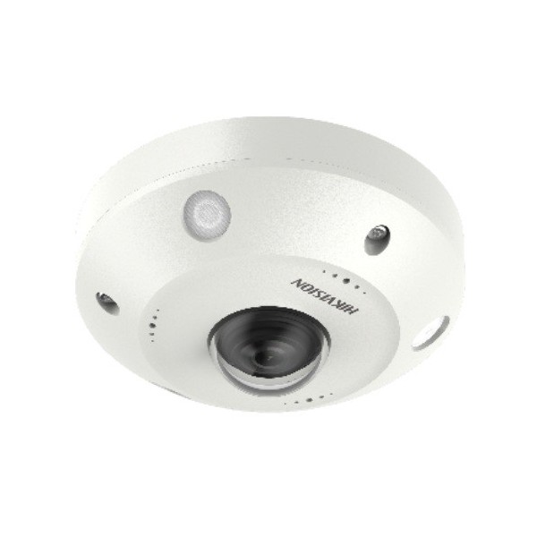 Comprar HIKVISION SOLUTIONS DS-2XM6365G0-IVS-ICR HIKSOL. Cámara hemisférica fisheye IP 6Mpx óptica fija 1.27mm IR 15m DWDR SD E/