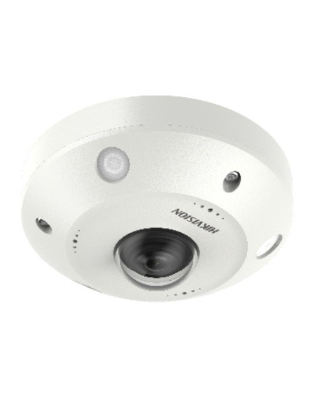 Comprar HIKVISION SOLUTIONS DS-2XM6365G0-IVS-ICR HIKSOL. Cámara hemisférica fisheye IP 6Mpx óptica fija 1.27mm IR 15m DWDR SD E/