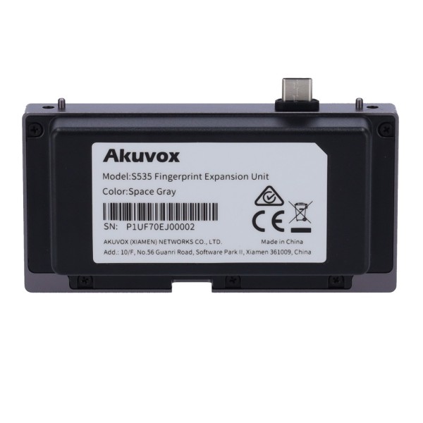 Acheter AKUVOX AK-S535-MODULE-FINGERPRINT Module périphérique pour visiophone - Ajoute l’identification par empreinte digitale -
