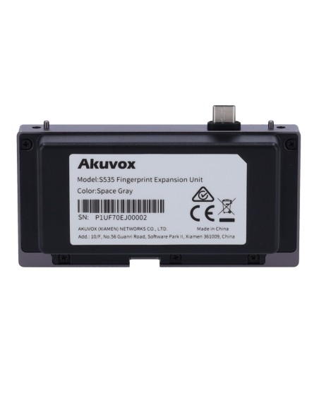 Comprar AKUVOX AK-S535-MODULE-FINGERPRINT Módulo periférico para videoportero - Añade identificación por huella dactilar - Compa