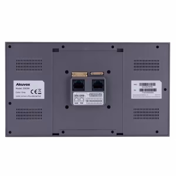 Comprar AKUVOX AK-S563W-BC Monitor Android 14.0 para videoportero - Pantalla IPS de 8" - Audio bidireccional Crystal Clear 