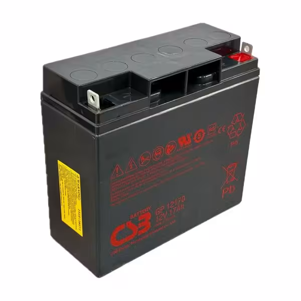 Comprar BLANCA BATT-1217-CSB Batería CSB recargable - Tecnología Plomo-Ácido AGM - Tensión 12V - Capacidad 17Ah - Para respaldo 