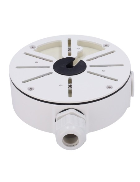 Comprar OEM JBOX-116-WHITE Caja de conexiones - Para cámaras Bullet, Domo y Turret - Para cámaras con la salida de cable descent