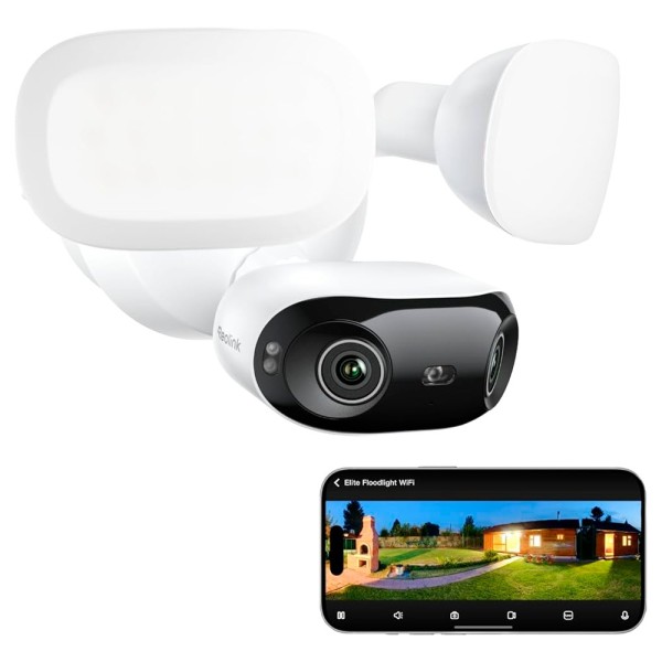Comprar REOLINK RL-F751W Reolink Camara Dual WiFi Floodlight F751W IA - 8MP (5120x1440) | Visión 180º Doble lente - Focos de Ilu