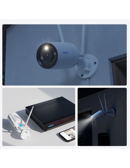 Comprar REOLINK RL-W330 Reolink Camara Dual WiFI W330 - 8MP (3840x2160) - IR 30 m / Dual WiFi - Deteccion de Personas / Vehículo