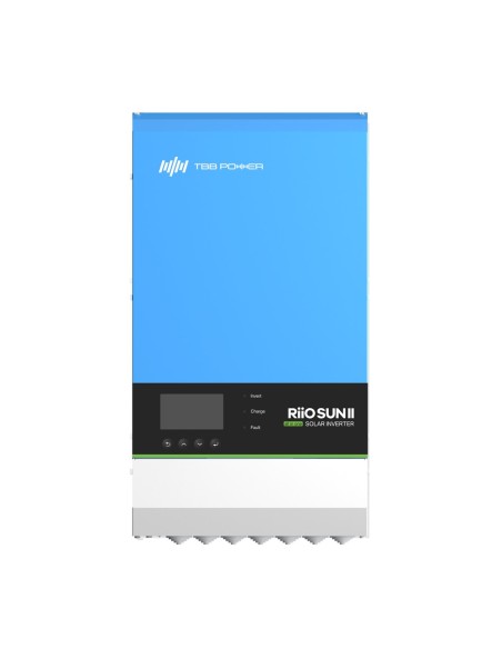 Comprar TBB TBB-RIOSUN2-5KVA-1X-DY-DLC-5120 Pack Inversor + Batería - Potencia 5000W - 2 entradas MPPT - Inversor, cargador y re
