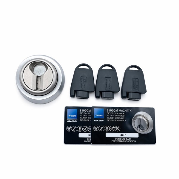 Comprar YALE TESA-ESCUTCHEON-MAGNETIC-S Escudo magnético de alta seguridad - Anti-rotura, extracción, taladro y mordaza - Núcleo