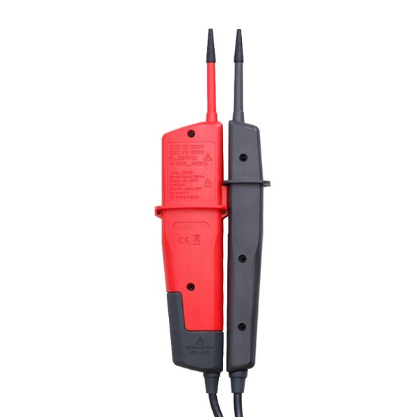 Comprar UNI-TREND UT18C-V Detector de voltaje AC/DC - Display LED - Modo de alto y bajo voltaje hasta 690 V - Aviso audible / LE