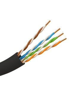Acheter SAFIRE UTP5E-305-BC-OUTDOOR Câble UTP - Catégorie 5E - Rouleau de 305 mètres - Conducteur OFC, pureté 99,9 % cuivre - Di