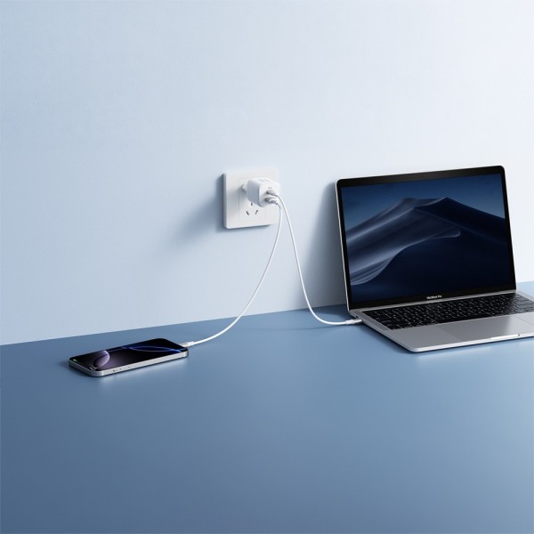 Acheter VEGER VG-TR150-KIT-100W1A1C VEGER - Chargeur mural - Charge rapide 100 W | Avec technologie GaN - Sorties USB-C, USB-A -