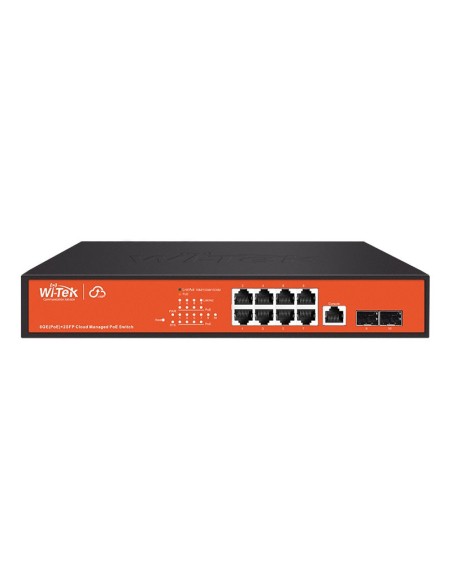 Comprar WI-TEK WITEK-0045 Switch PoE gestionable Gigabit de 8 PoE + 2 SFP