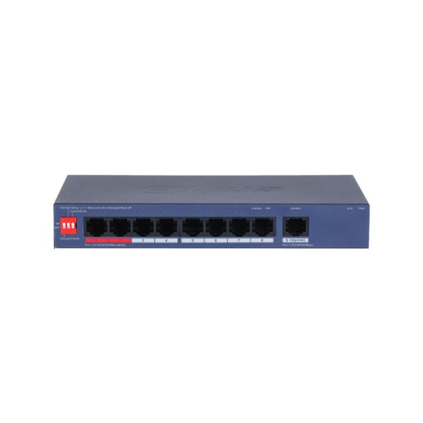 Comprar DAHUA DAHUA-5205 Switch PoE Dahua gestionable cloud Layer 2 de 9 puertos Gigabit
