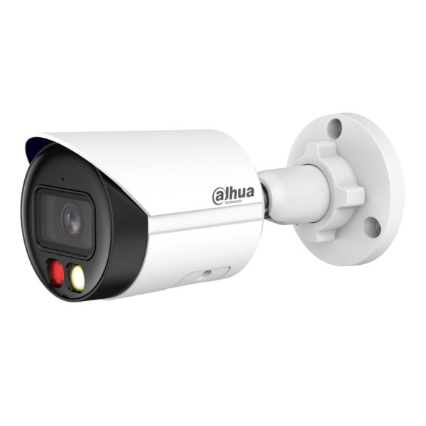 Comprar DAHUA IPC-HFW2249S-S-IL-0280B-S2 Tubular IP 2M H265 WDR Iluminación Dual LED30m/IR30m 2.8mm IP67 PoE MIC AI