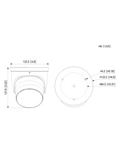 Comprar DAHUA IPC-HDW3649H-ZAS-PV-PRO MiniDomo IP WizColor TiOC PRO H265 6M WDR Iluminación Dual LED50m/IR50m 2.7-12VFM IP67 PoE 2