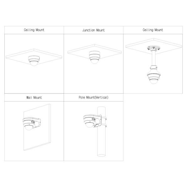 Acheter DAHUA IPC-HDBW3649E-S-IL-0280B Dôme IP H265 6M WDR Éclairage double LED 30 m / IR 30 m 2.8mm IK10 IP67 PoE SD IA