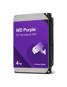Acheter WESTERN DIGITAL Disque dur 4TB-WDPURPLE 4 To WD Purple pour la vidéosurveillance 3,5" SATA avec 256 Mo de mémoire cache