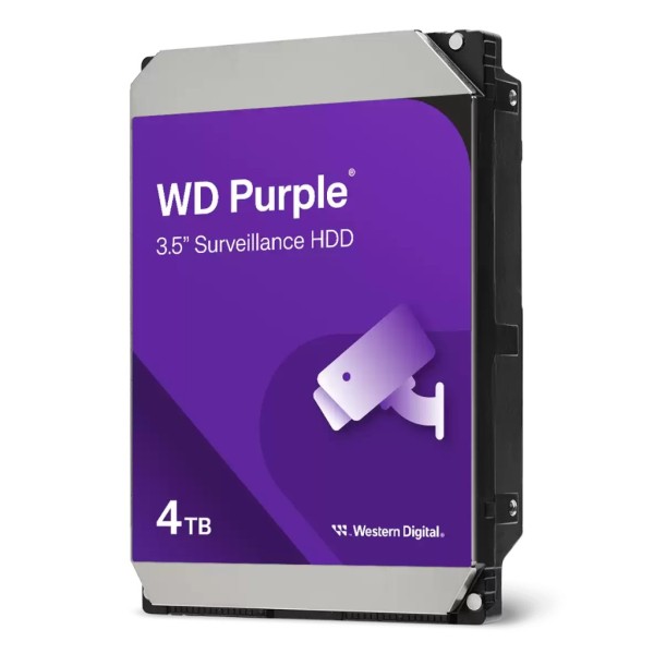 Comprar WESTERN DIGITAL 4TB-WDPURPLE Disco duro 4TB WD Purple para Videovigilancia 3.5" SATA 256MB de caché