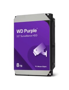 Comprar WESTERN DIGITAL 8TB-WDPURPLE Disco duro 8TB WD Purple para Videovigilancia 3.5" SATA 256MB de caché