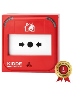 Acheter KIDDE COMMERCIAL KE-DM3110R Déclencheur manuel analogique intelligent avec isolateur. Série Excellence. Couleur rouge
