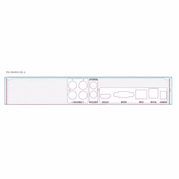Comprar TVT TVT-440 Grabador DVR 5en1 4CH 1080 + 2IP 2MP 1xHDD E/S Audio TVT