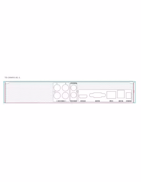 Comprar TVT TVT-440 Grabador DVR 5en1 4CH 1080 + 2IP 2MP 1xHDD E/S Audio TVT